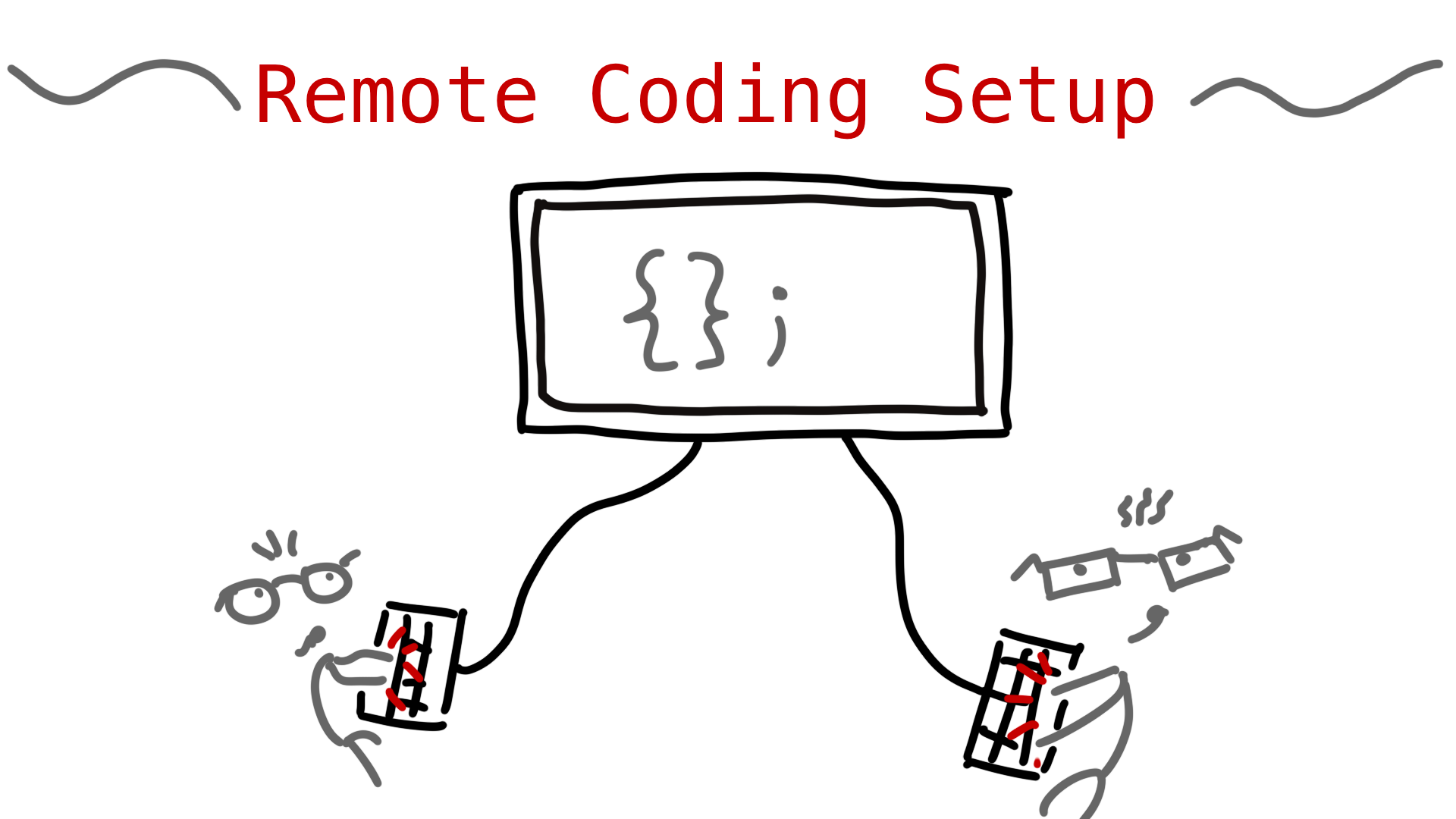 Your remote coding setup